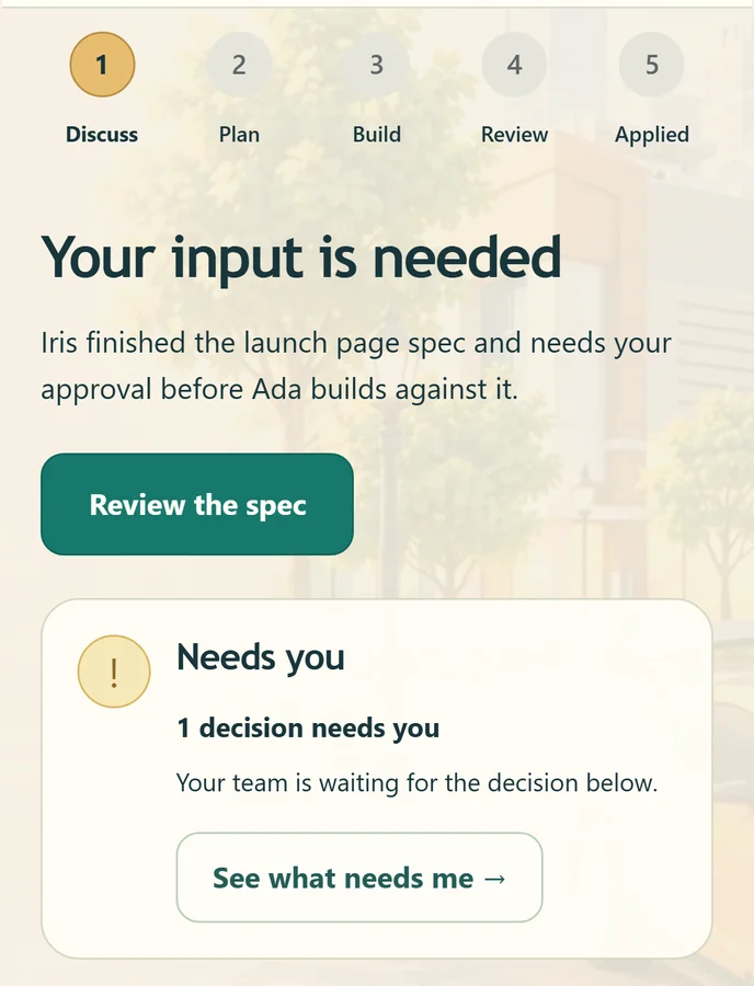 Your input is needed: review the spec